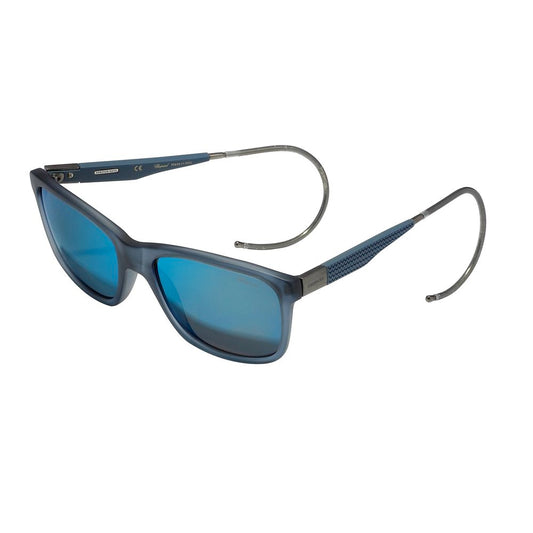 Blaue Sonnenbrille aus Acetat