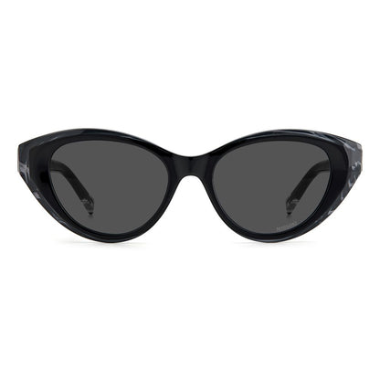 Schwarze Sonnenbrille aus Acetat