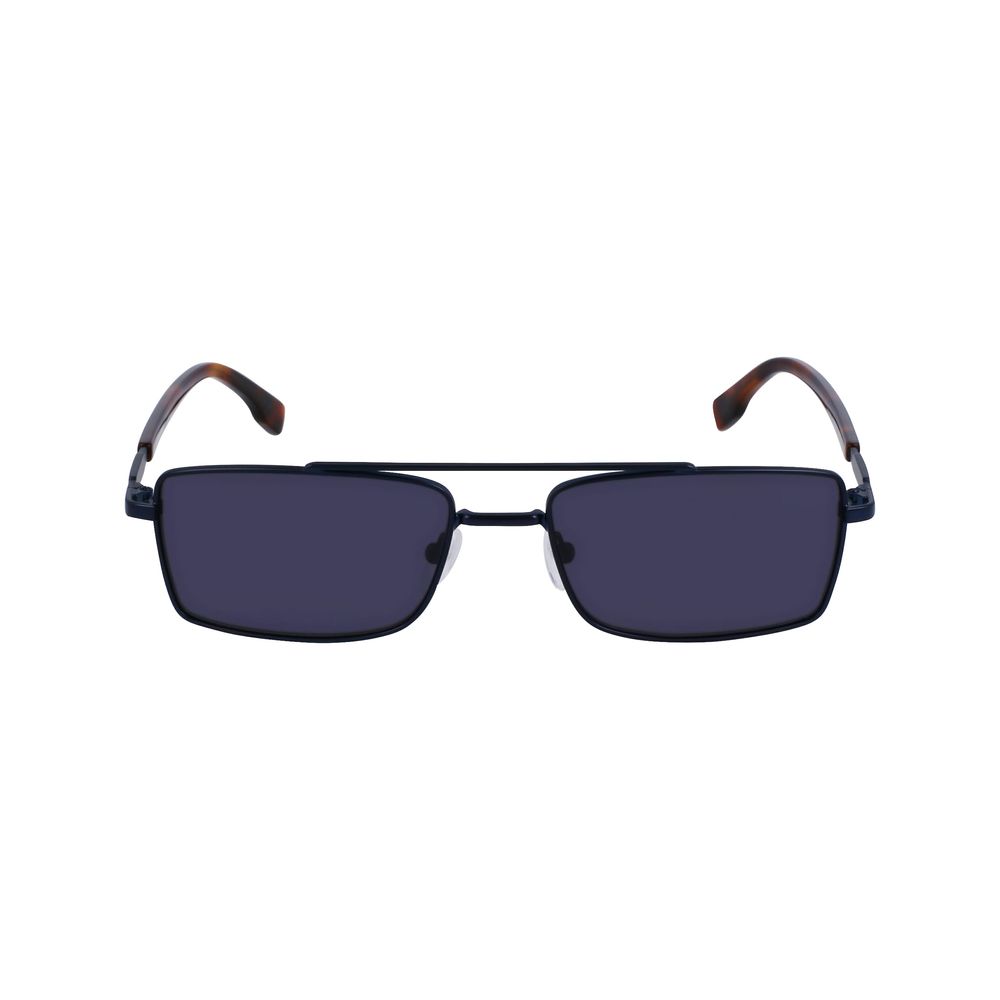 Blue Metal Sunglasses