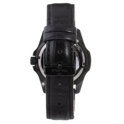 Black Leather Watch