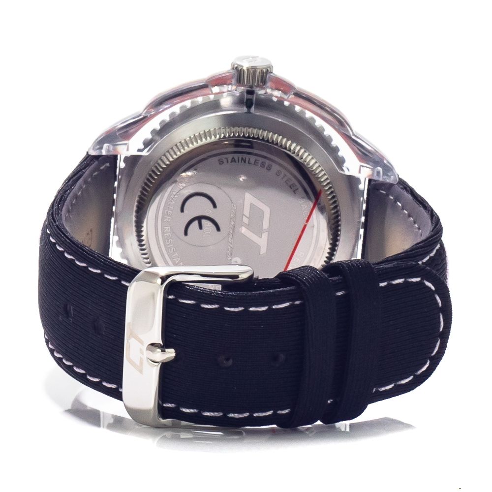 Black Leather Watch