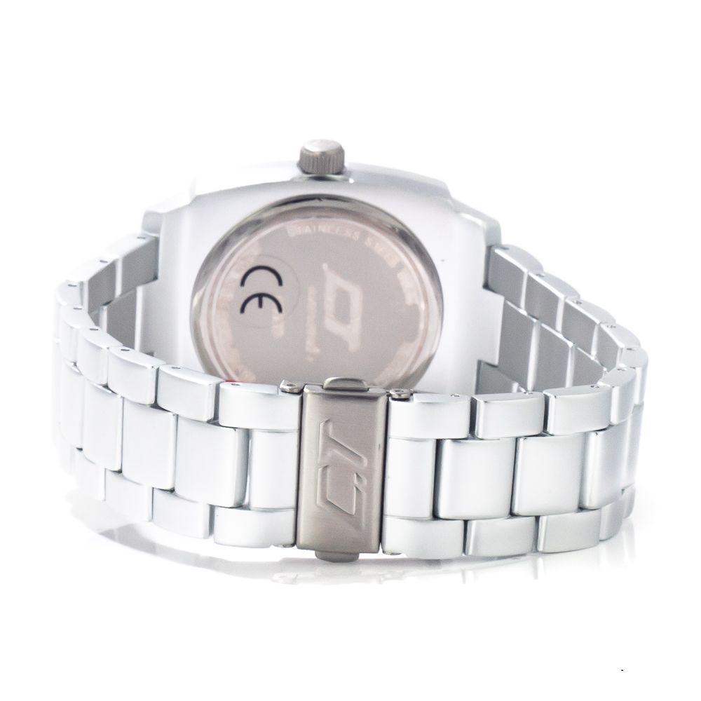 Silver Aluminum Watch