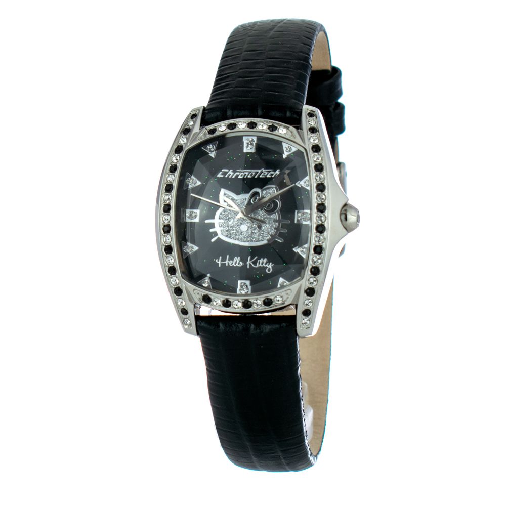 Black Leather Watch