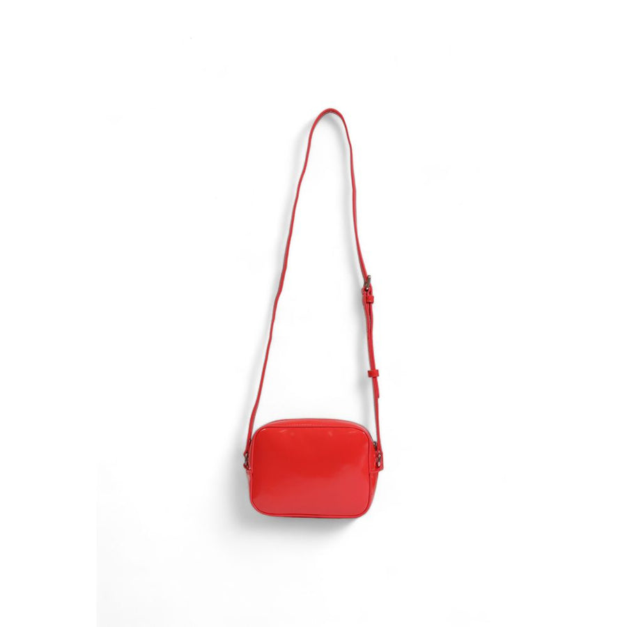 Rote Handtasche aus Polyethylen