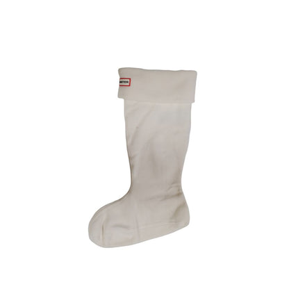 Cremefarbene Socken aus recyceltem Polyester