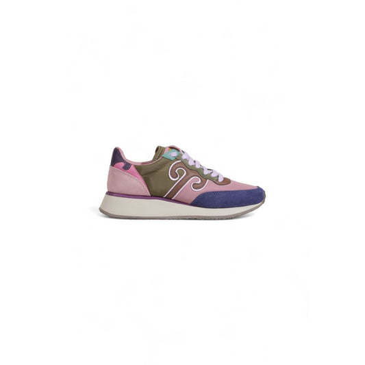 Lila Nylon-Sneaker