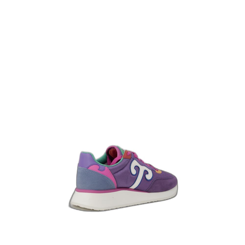 Lila Ledersneaker