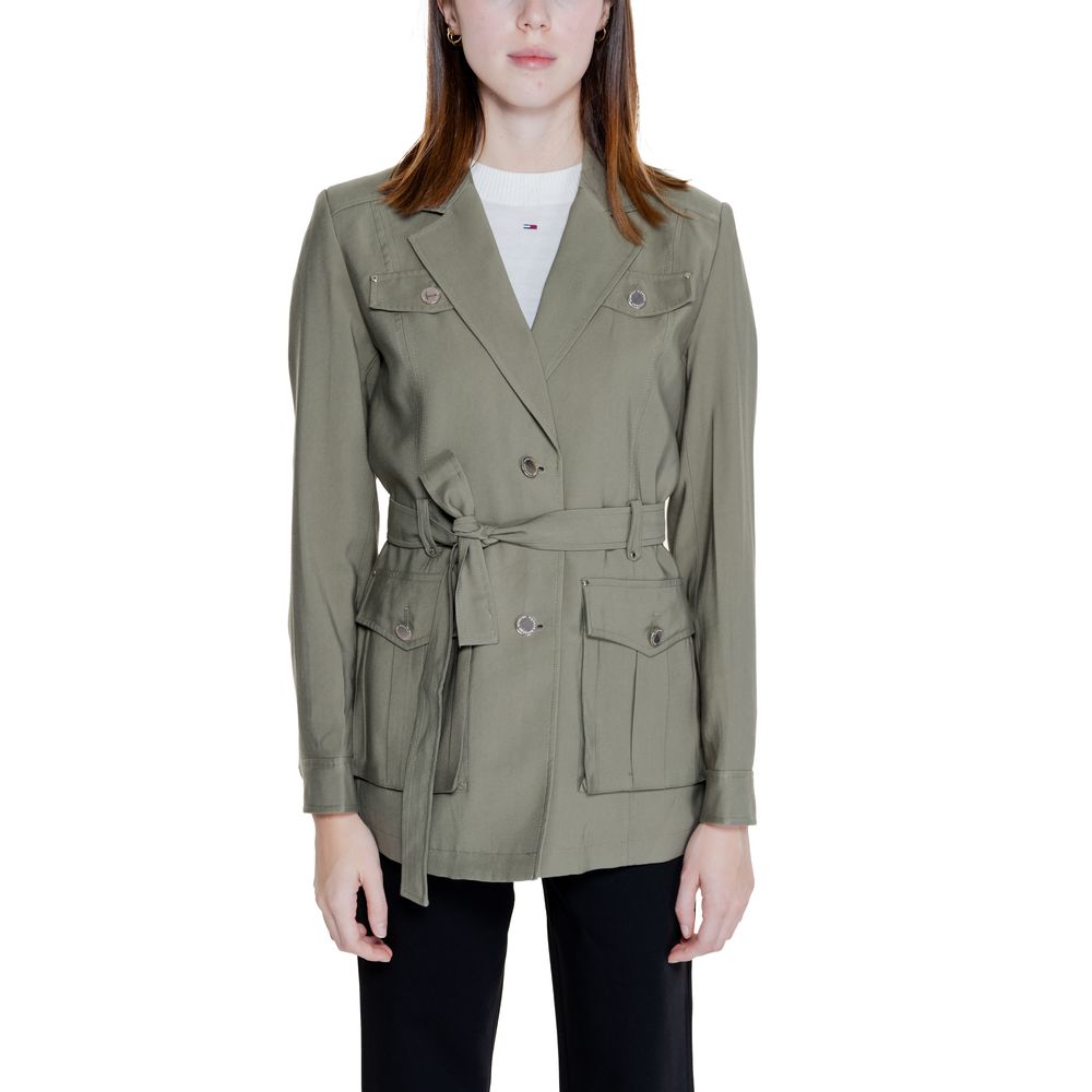 Green Viscose Suits & Blazer