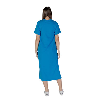 Blue Cotton Dress