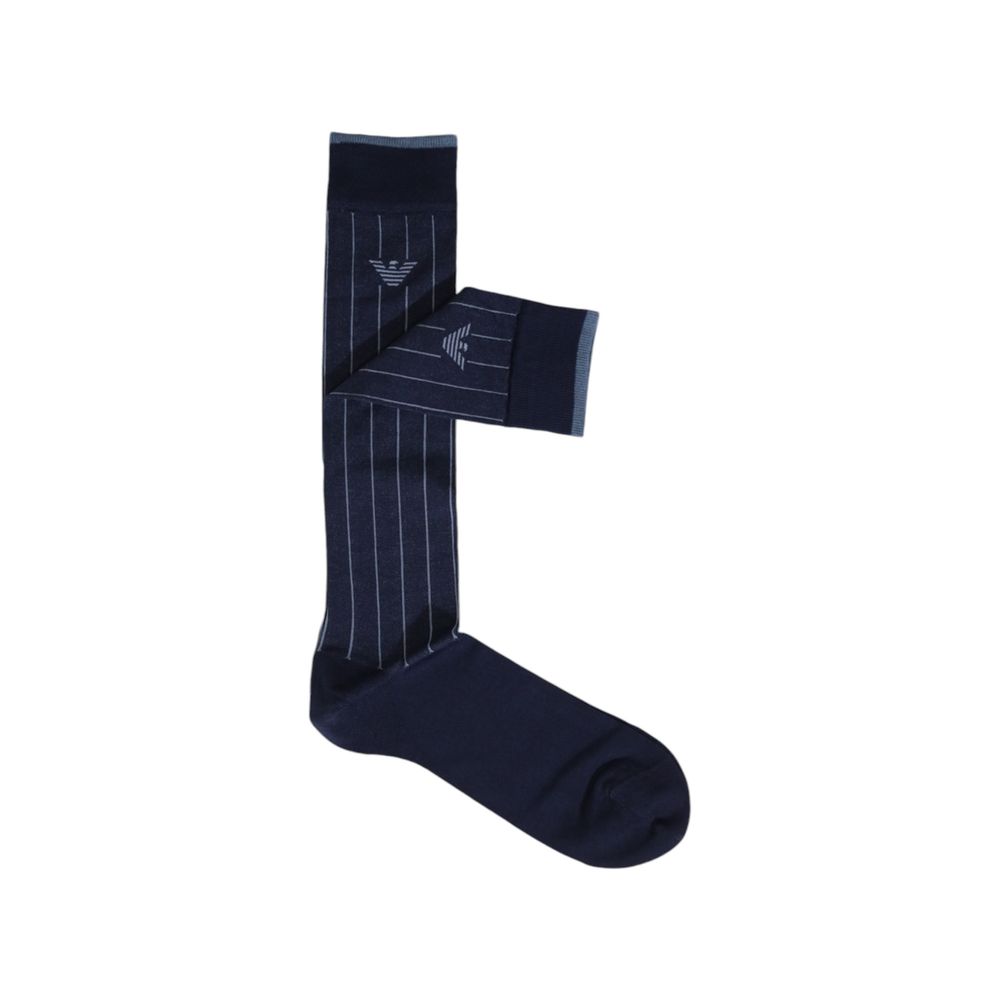 Blue Cotton Sock