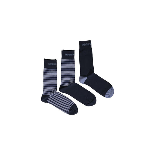 Blue Cotton Sock