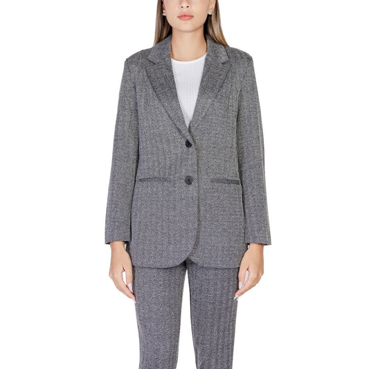 Black Polyester Suits & Blazer