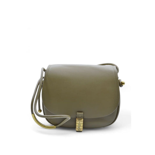 Green Leather Women Crossbody Bag