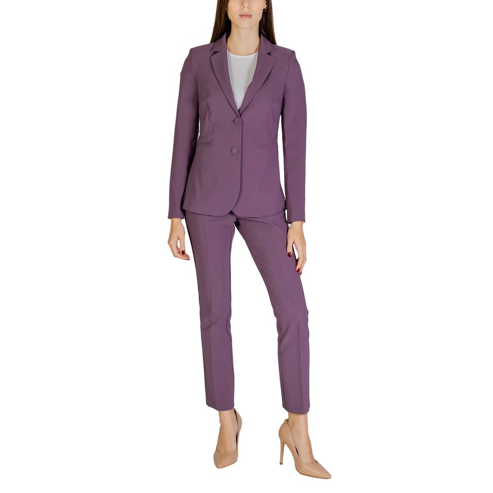 Lila Polyester Anzüge &amp; Blazer