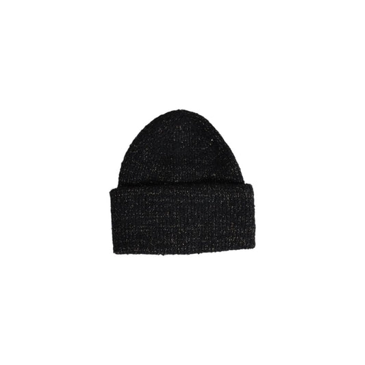 Black Recycled Polyester Hat