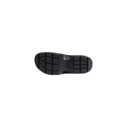 Black Synthetic Sandal