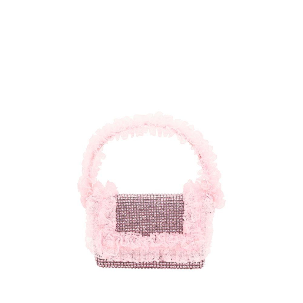 Crystal Lace Shoulder Bag