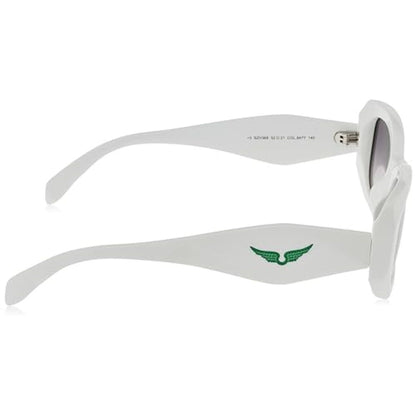 White Acetate Sunglasses