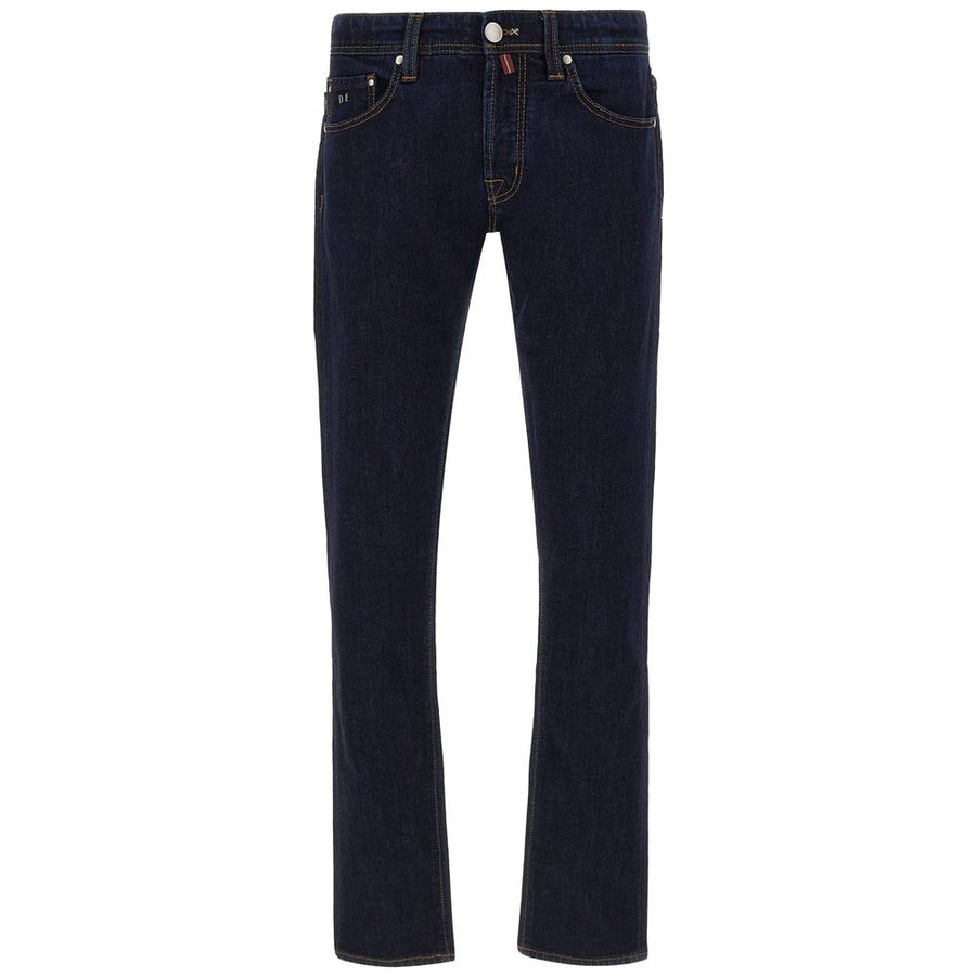 Blue Cotton Jeans & Pant