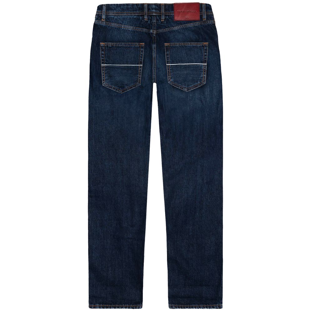 Blue Cotton Jeans & Pant