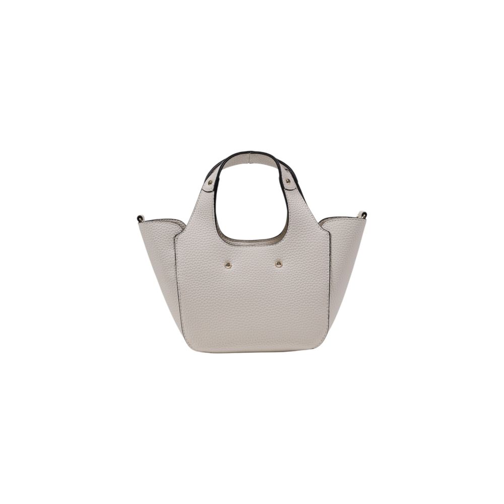 Cream Polyethylene Handbag