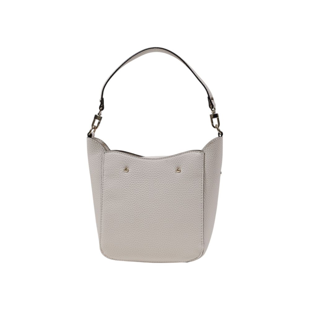 Cream Polyethylene Handbag