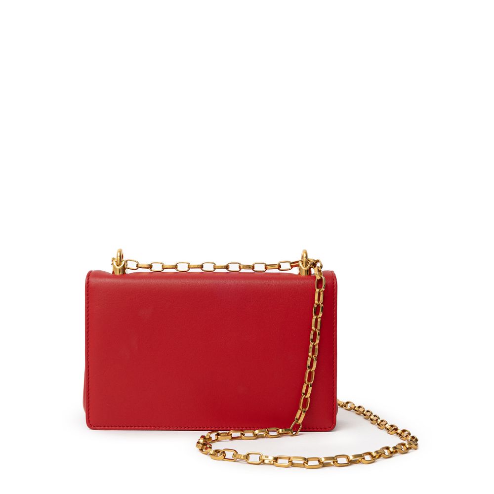 Red Leather Handbag