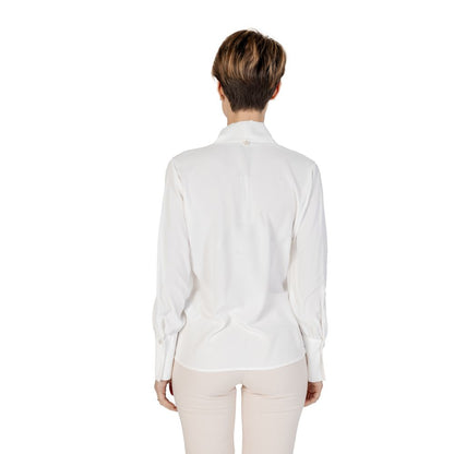 White Polyester Shirt