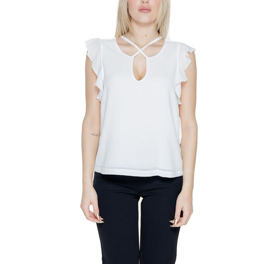 White Polyester Shirt